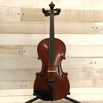 Fiat Musica France Artisto Stradivarius-Style Violin Early 1900s w/Original Case, Bow image 3