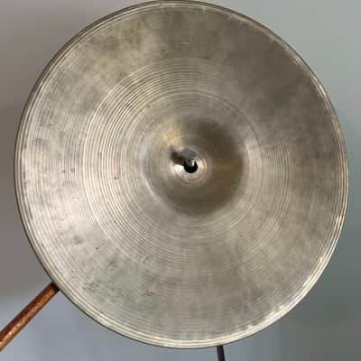 Zildjian 13" A. Zildjian '60s Stamp Hi-Hat Cymbals (Pair) 1960s - 760g and 1174g image 9