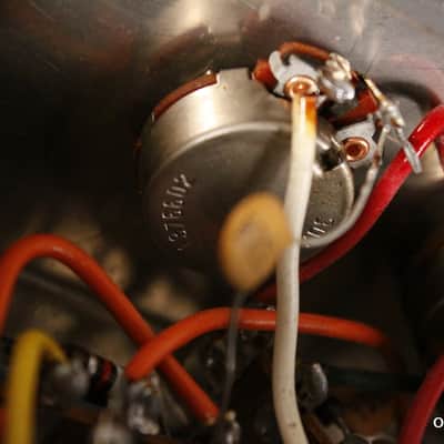 Valco/Supro Res-O-Glass BLACK w/Valco S6416T tube amplifier 8" Jesnsen 1966 image 22
