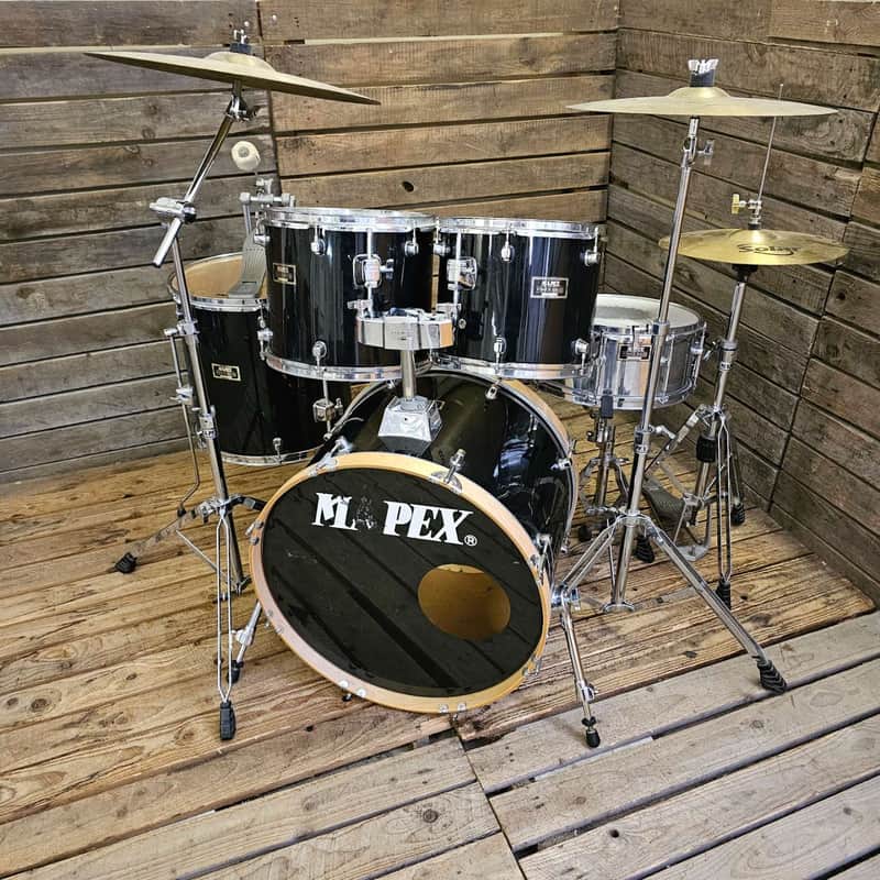 Drum Kit Mapex 1990s Venus Complete, Black USED! RKVEN140426 image 1