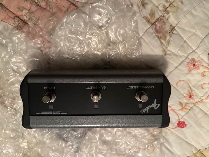 Fender Foot switch 099-4064-000 2000’s - Silver and gray image 1