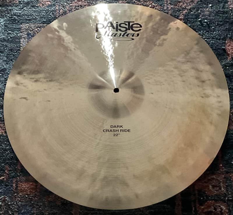Paiste 22" Masters Dark Crash/Ride Cymbal image 1