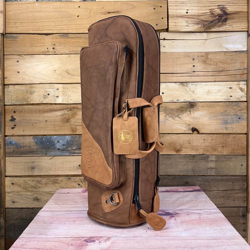 Gard 1-ELN-NT Elite Single Trumpet Gig Bag, Leather image 1
