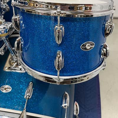 Vintage 1970s Slingerland Modern Solo Outfit No. 2R in Blue Sparkle image 3
