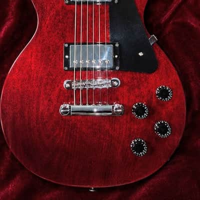 2021 Wine Red Les Paul Studio Without Fretboard Binding image 1