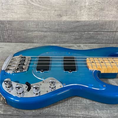 Ernie Ball Music Man Sabre Bass 1988 Blueburst image 3