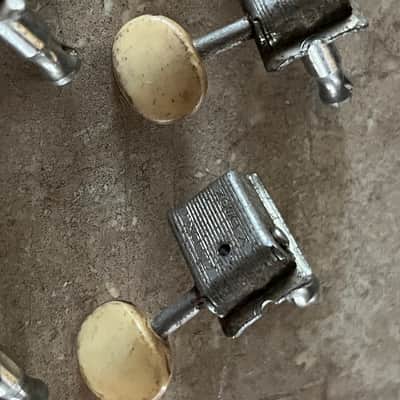 1964 1965 1966 set Fender Musicmaster Duo Sonic Mustang guitar tuners tuning pegs image 4