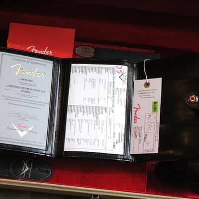 FENDER "Custom Shop Stratocaster 1962 Vintage Custom MPL TCP 3 Tone Sunburst" HARDCASE, PAPERS, 3, 54 KG image 10