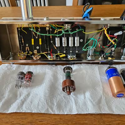 Tweed Princeton 5f2a Clone w/ tubes image 7