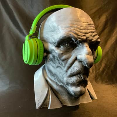 Nosferatu Headphone Stand! Horror Movie Vampire Holder Rack like Dracula/Frankenstein/Mummy/Werewolf image 9