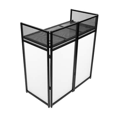Gator Frameworks Black DJ Facade with Black & White Scrims, Carrying Bag + CoDot LED lights Package image 6