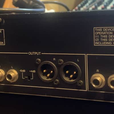 Yamaha Pro R3 Digital Reverberator 1990s - Black image 3