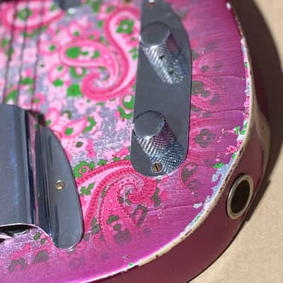 Fender Precision Bass 2000-2022? Master relic- Pink Paisley image 24