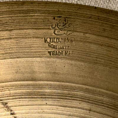 K Zildjian Constantinople CIE 12.5” Cymbal (Pre 1930’s) image 4