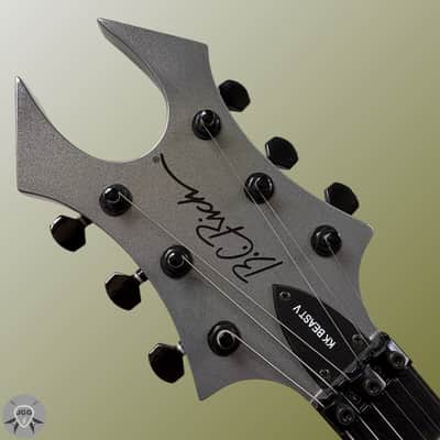 B.C. Rich KK Beast V Gun Metal Neckthrough - Excellent Condition image 11