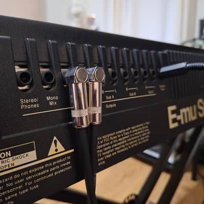 E-MU Systems Emax II 61-Key 16-Voice Sampler Workstation 1989 - Black image 3