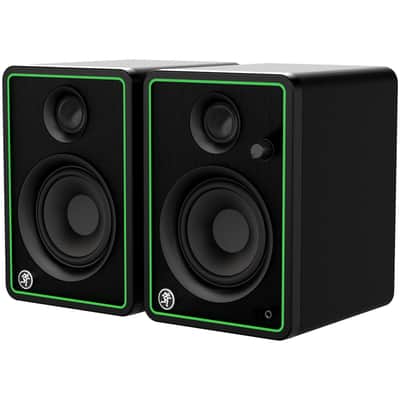 Mackie CR4-XBT 4" Active Powered Studio Monitor Speakers w Bluetooth & Stands image 4