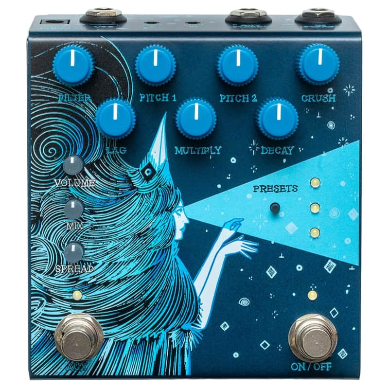 OBNE Dark Star Pedal V3-Blue *Ships Today* image 1