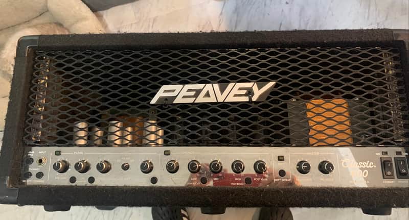 Peavey  Classic 400 bass head  2000s Black image 1
