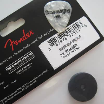 Fender American Vintage Jaguar Jazzmaster Preset Control Roller Knob USA 0054455049 image 2