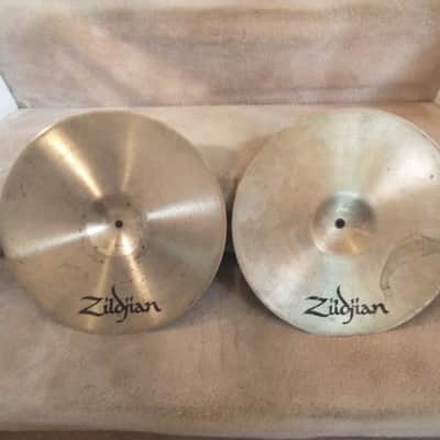 Zildjian Avedis 14 inch new beat hi hat cymbals 1077/1340 grams clean! image 7