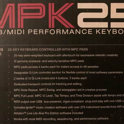 Akai MPK25 2012 - Black image 16