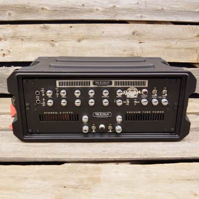 Mesa Boogie Rectifier Recording Preamp and Stereo 2:Fifty Power Amp with Case, Used image 1