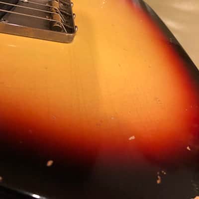 Custom RS Guitarworks Body Double Cut  Telecaster 2018 3 tone Sunburst image 14
