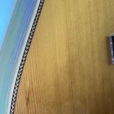 Epiphone PR-715-12 String Acoustic Dreadnought Guitar 1988 Natural Made In Korea image 7