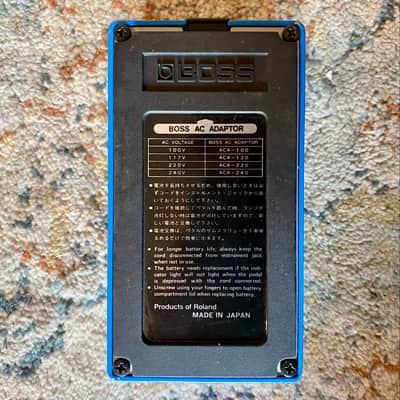 Boss CS-3 Compressor Sustainer MADE IN JAPAN Black Label 1988 image 8