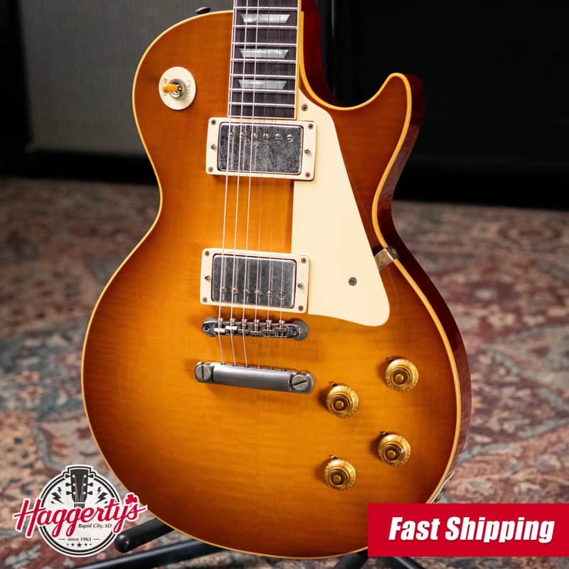 Gibson Custom Shop 1959 Les Paul Standard Murphy Lab Ultra Light Aged Electric Guitar - "AAA" Top Super-Light Mahogany - Sunburst with Hardshell Case - Demo image 1