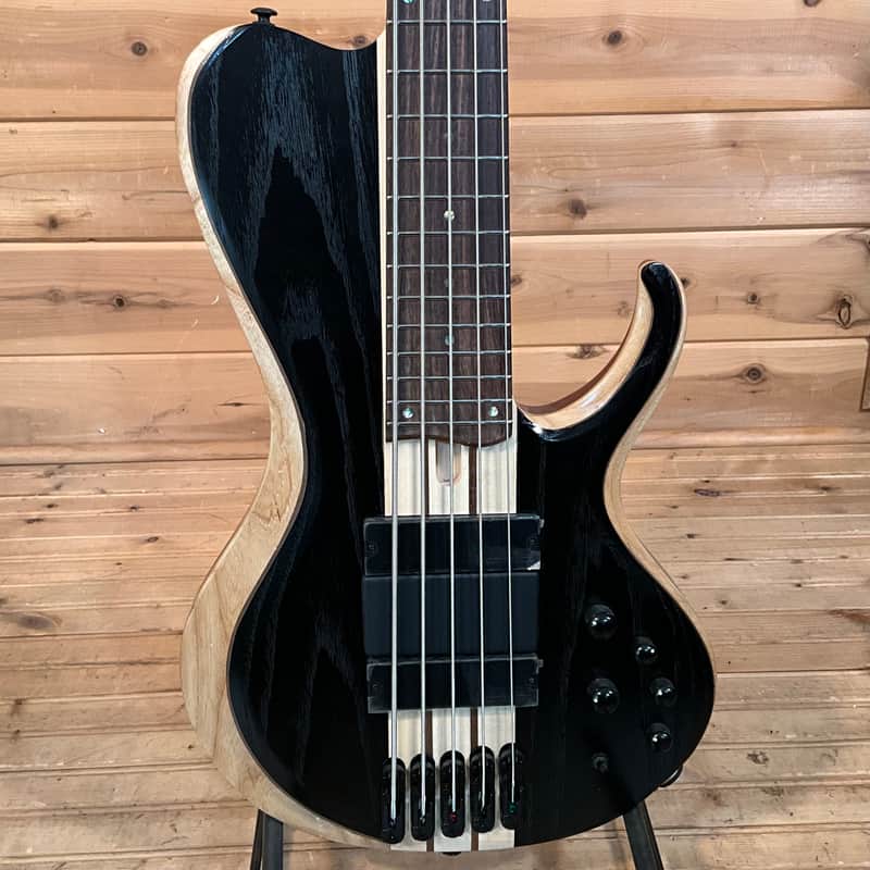 Ibanez BTB865SC Electric Bass Guitar - Weathered Black Low Gloss image 1