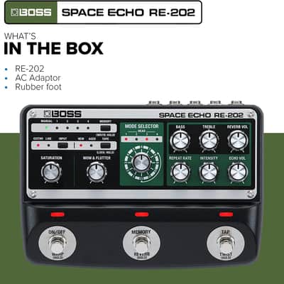 Boss RE-202 Space Echo Delay and Reverb Effects image 7