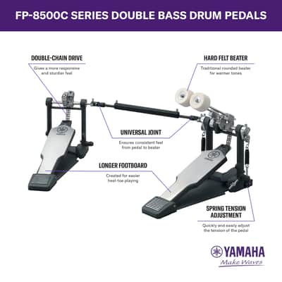 Yamaha DFP-8500C 8500 Double Pedal Double Chain Drive image 4