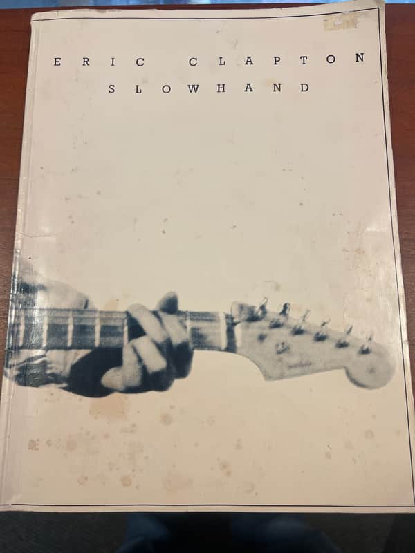 Eric Clapton Slowhand Music Book image 1