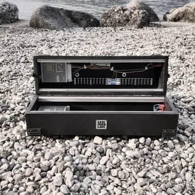 (2x3U) 6U Eurorack Case Powered, 84 or 104 hp, modular synthesizer, patched resealable image 8