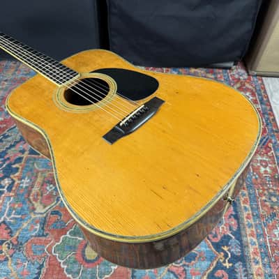 1974 K. Yairi YW-500P Dreadnought Solid Spruce 3 Piece Rosewood Back image 7