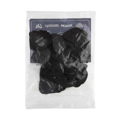 Dunlop 488R.60 Tortex® Pitch Black Standard Guitar Picks 72 Pack image 2