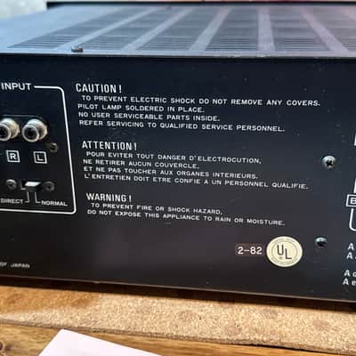 Nikko Dc Power Amplifier Alpha 20 Vintage Black Solid State 480w Warm Sounding image 16
