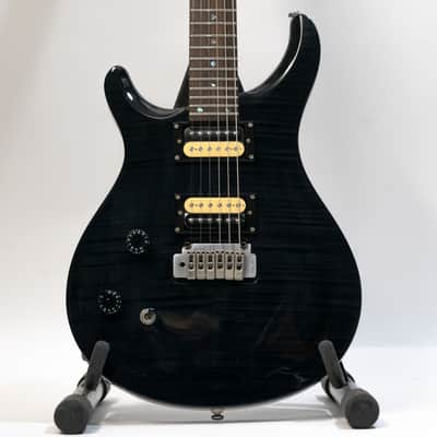 2012 Tokai LG50Q Electric Guitar - Lefty - Transparent Black
