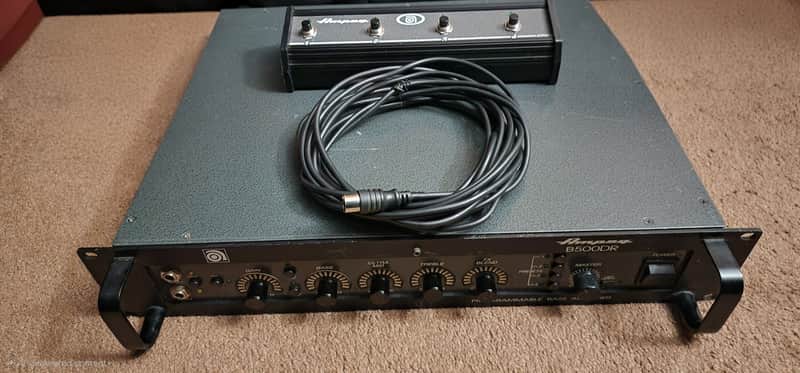 Ampeg B500DR 500-Watt Programmable Bass Amp image 1