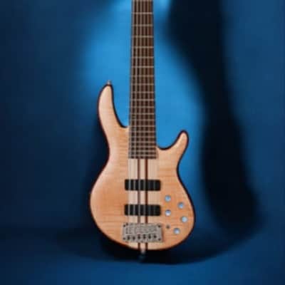 Cort Artisan A4 Plus Neck-Through Electric Bass, Open Pore Natural image 2