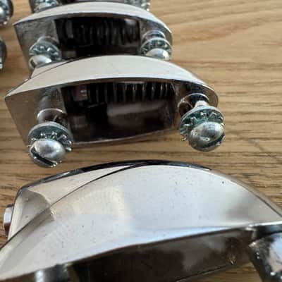 Gretsch Set Of 10 Round Badge Era 60s Tom Or Floor Tom Or Snare Lugs image 3