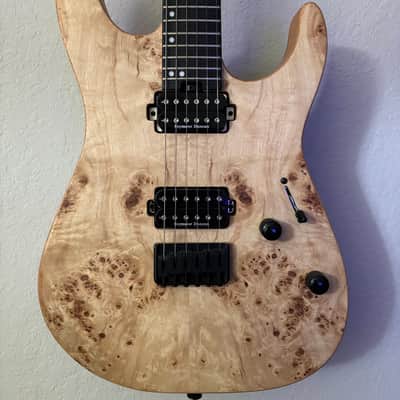 Charvel Pro-Mod DK24 HH HT E Burl Desert Sand image 1
