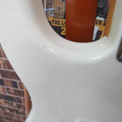 2004 Fender Jimmie Vaughan Tex-Mex Signature Stratocaster - Olympic White image 17