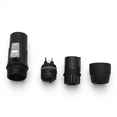 10 Prox Power True1 Male Cable Connector Ends Waterproof IP65 protection image 6