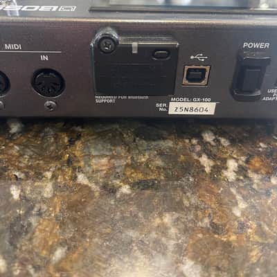 Boss GX-100 Guitar Effects Processor 2022 - Present - Black image 4