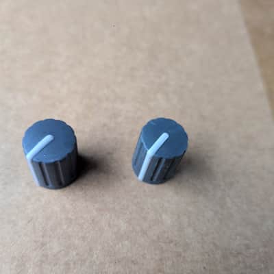 2 x Access Virus TI2 - Original Grey Knobs - Grey