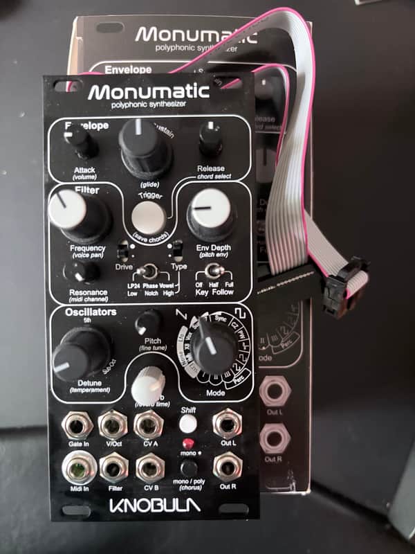 Knobula Poly Cinematic 8-Voice Polyphonic Synthesizer Eurorack Module 2022 - Present - Multi-Color