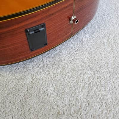 Rare Takamine Jasmine TC28C korea acoustic electric classical cutaway guitar 1990s full sound image 8